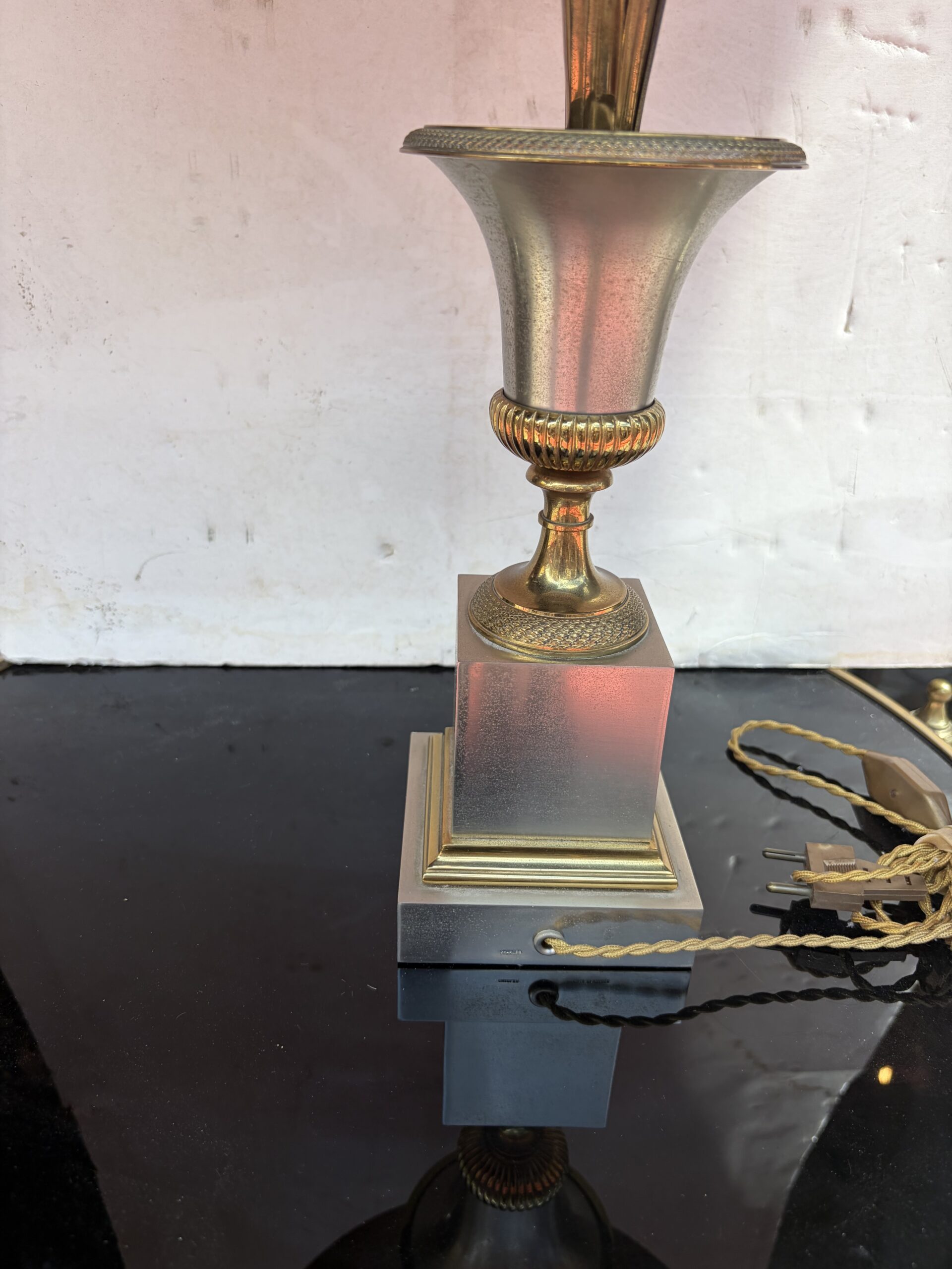 1970′ Maison Charles Lampe Vase medicis En Bronze Signée – Image 22