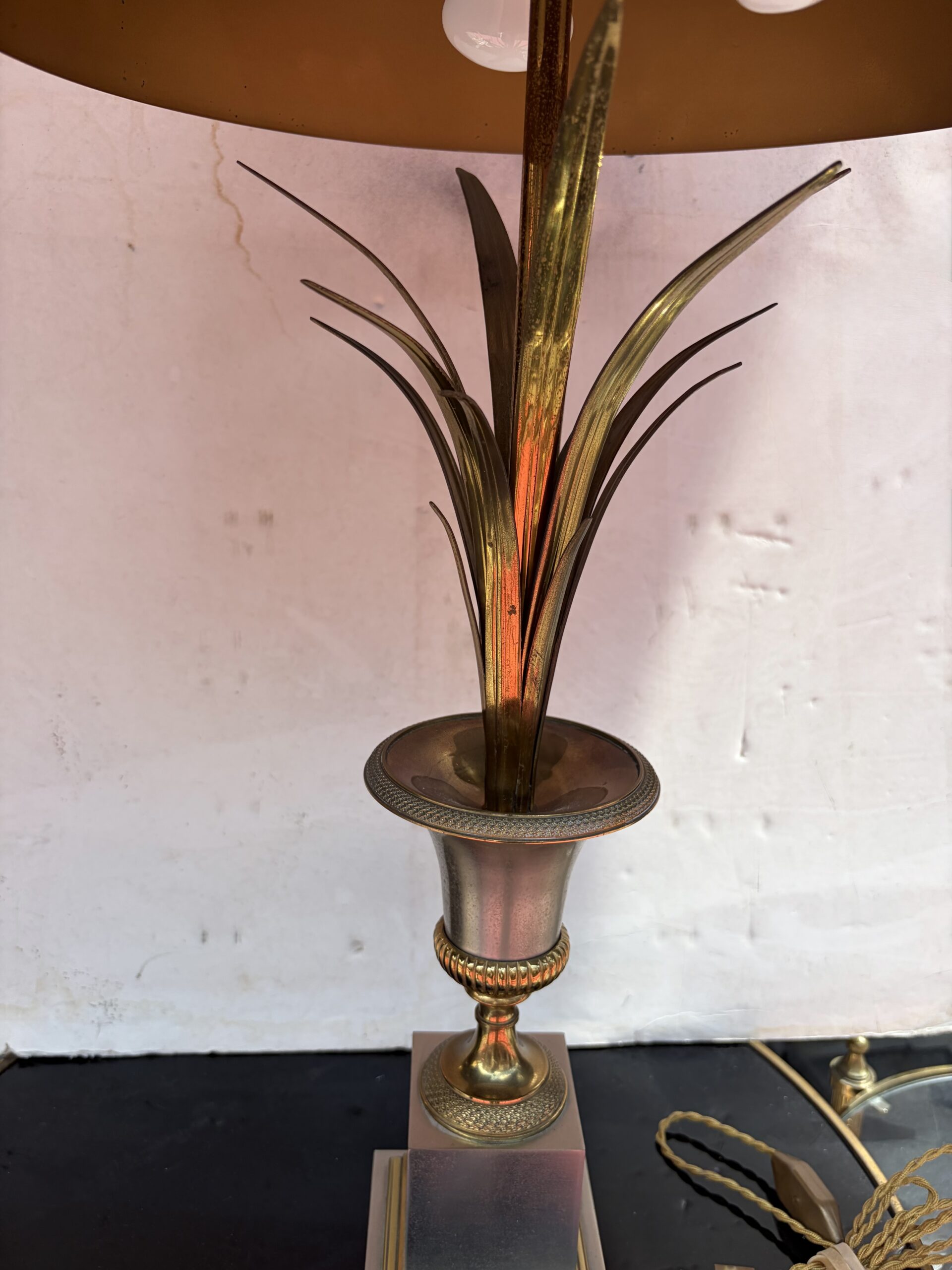 1970′ Maison Charles Lampe Vase medicis En Bronze Signée – Image 21