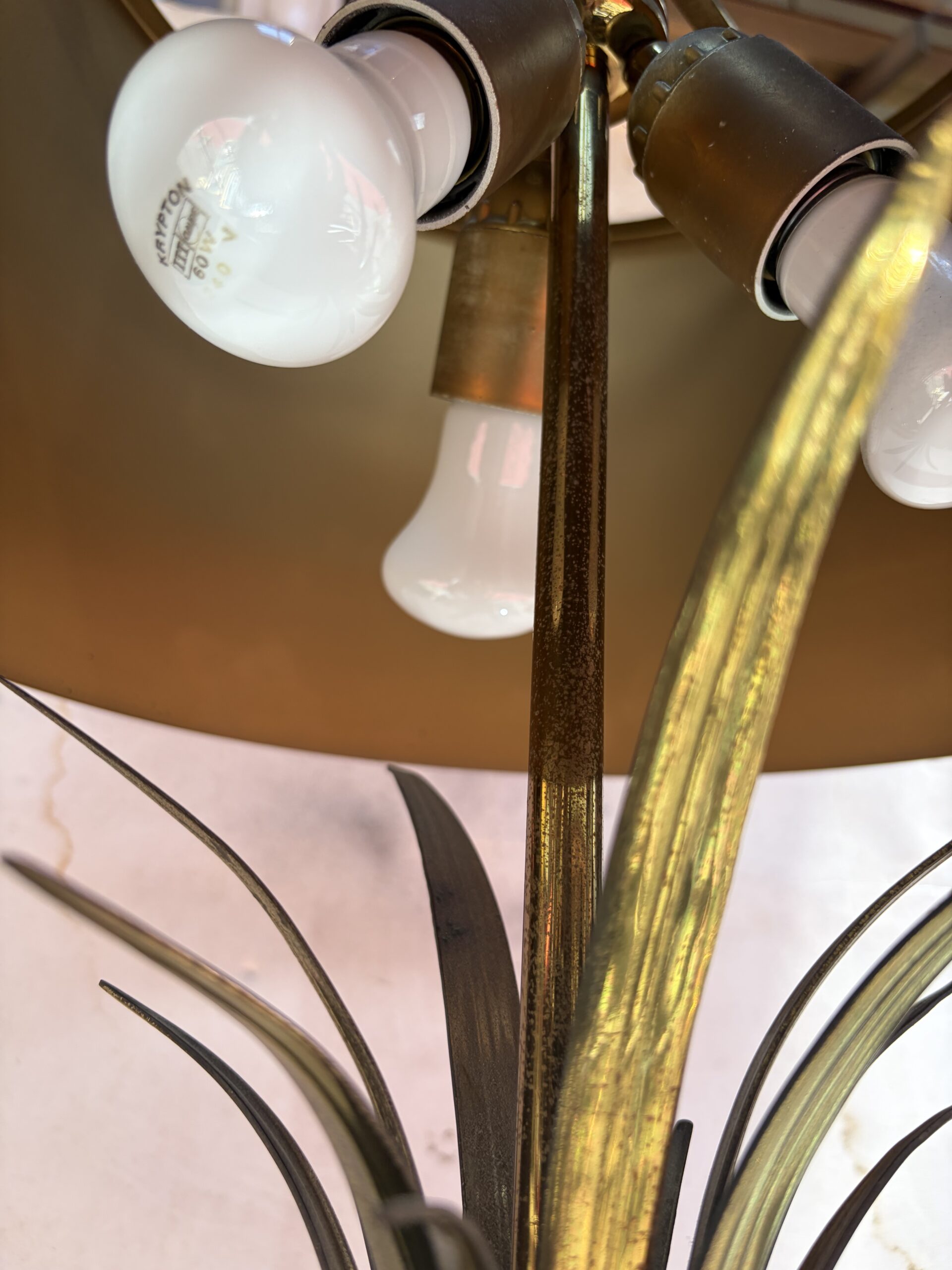 1970′ Maison Charles Lampe Vase medicis En Bronze Signée – Image 18