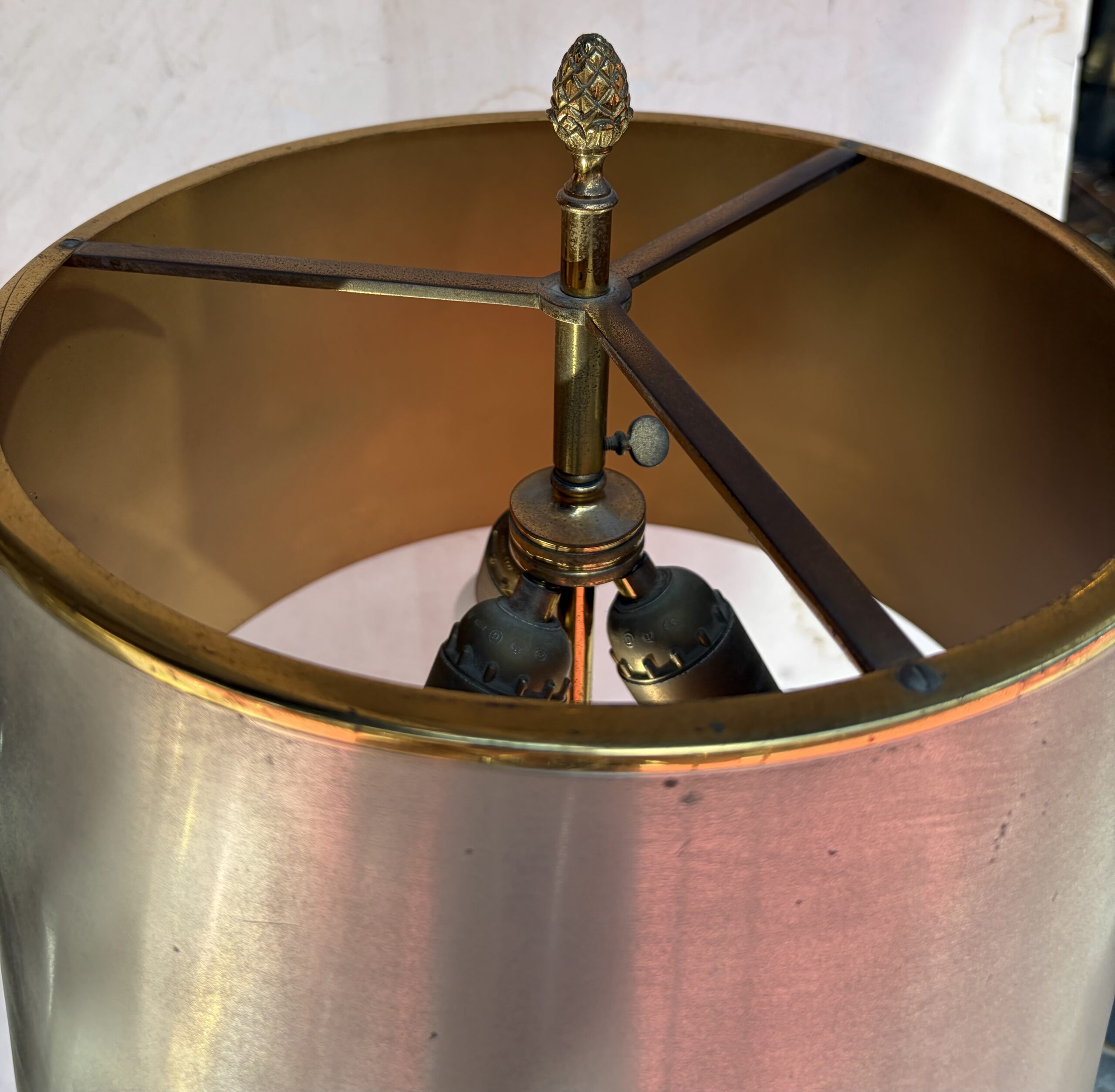 1970′ Maison Charles Lampe Vase medicis En Bronze Signée – Image 17