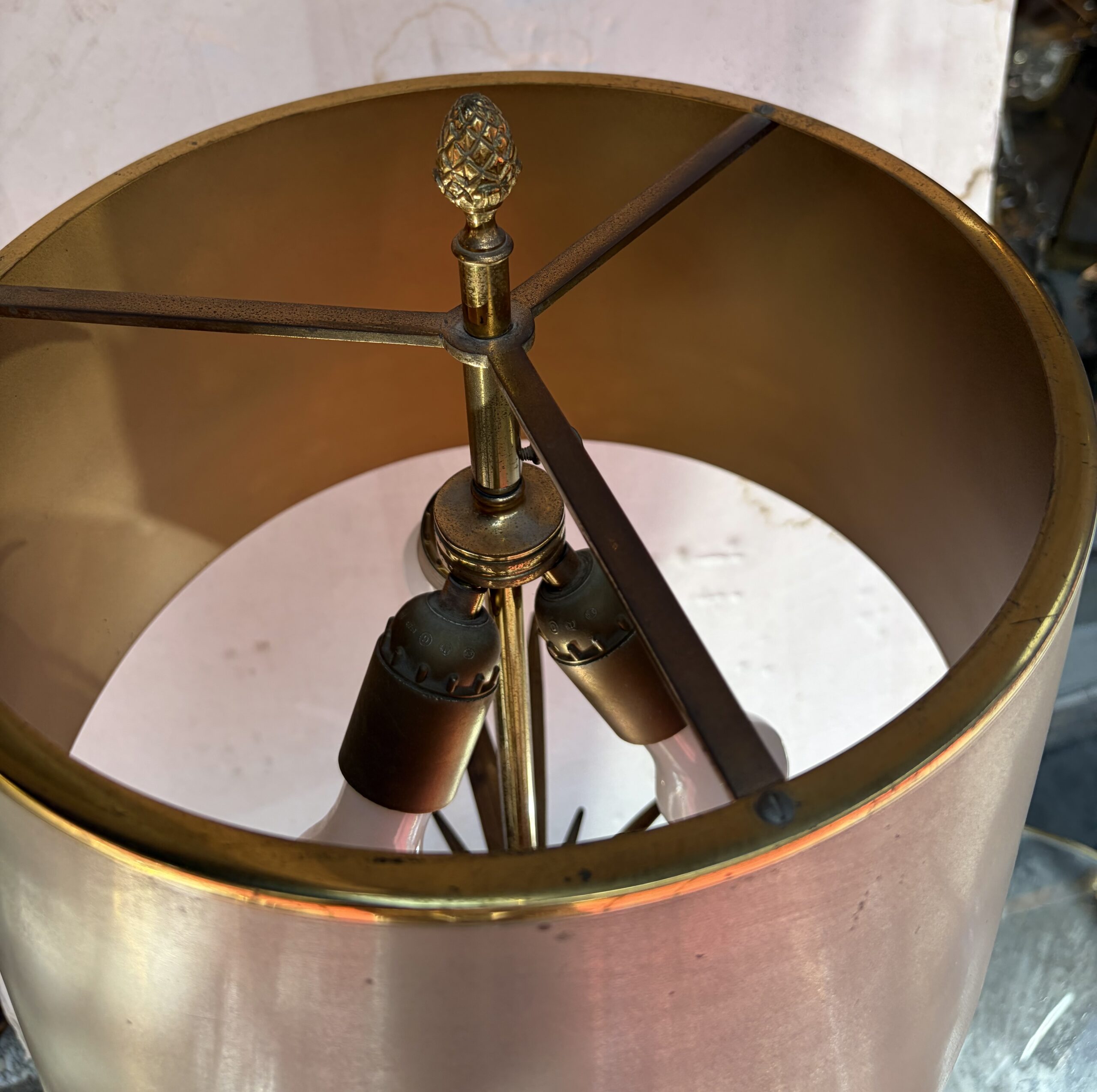 1970′ Maison Charles Lampe Vase medicis En Bronze Signée – Image 16