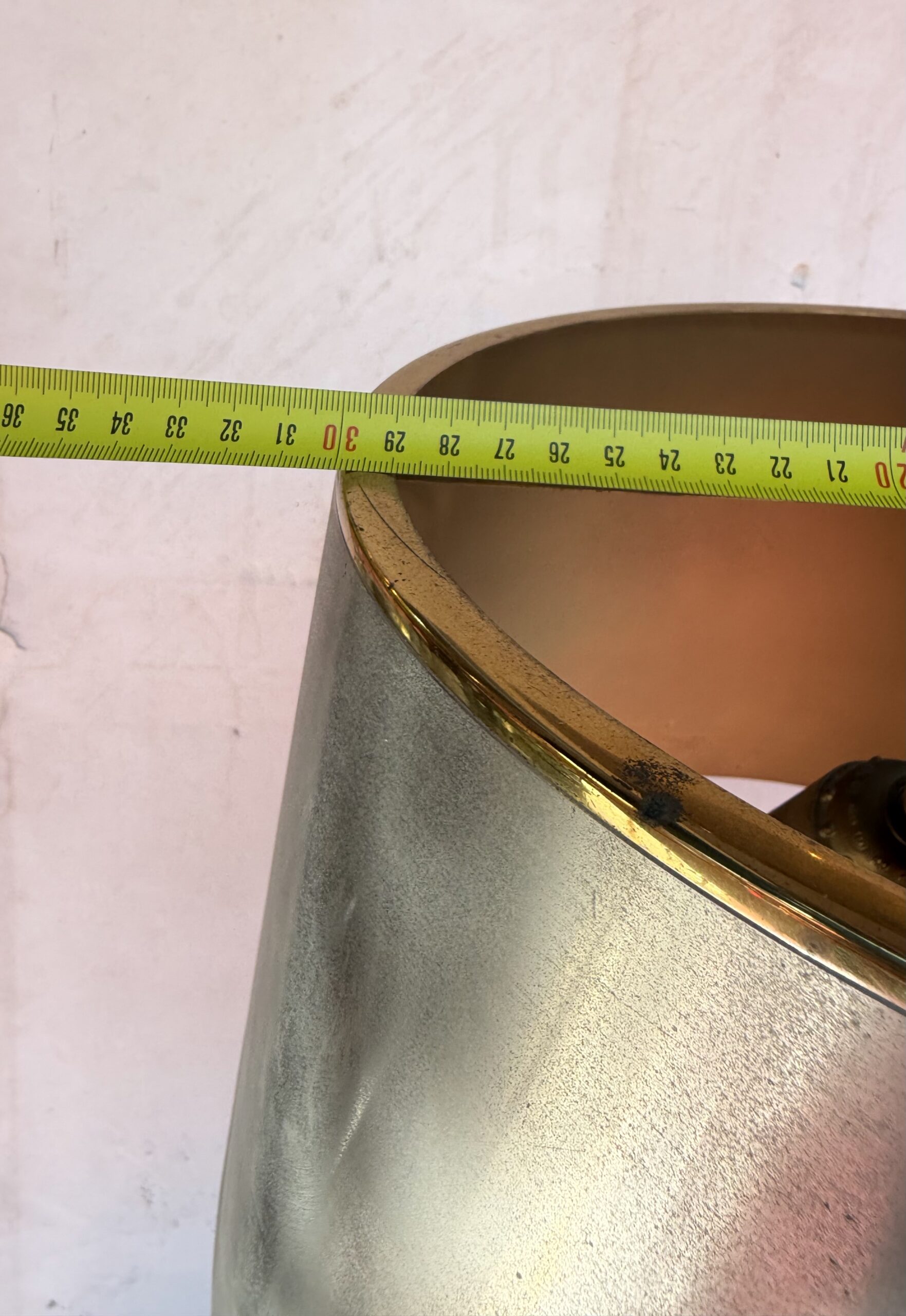 1970′ Maison Charles Lampe Vase medicis En Bronze Signée – Image 5