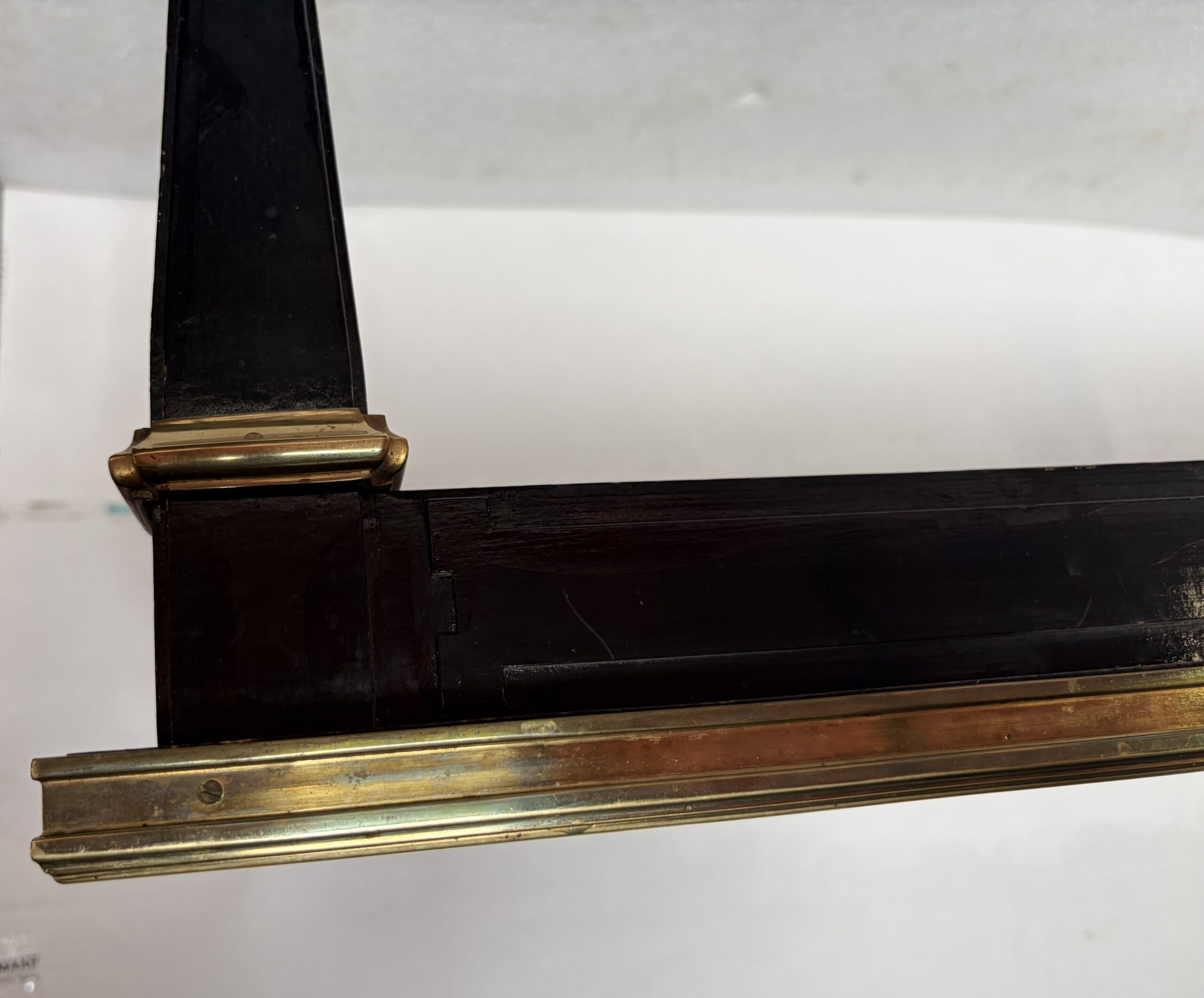 1950/70 Gerard MILLE Pour Maison Jansen Table Basse Bois Laqué Noir 121 x 71 cm – Image 16