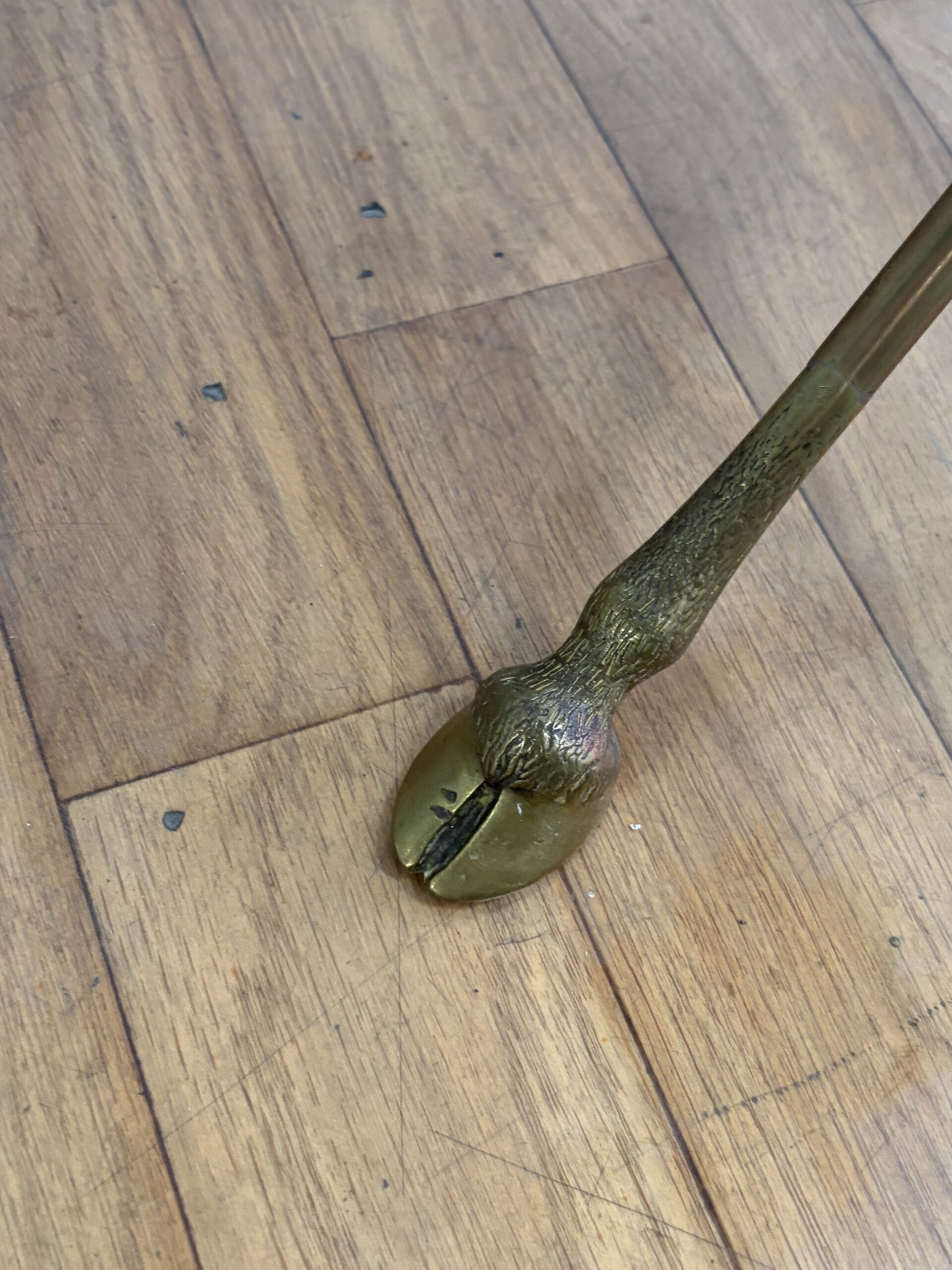 1950s–1970s Maison Jansen Bronze Tripod Side Table - Image 7