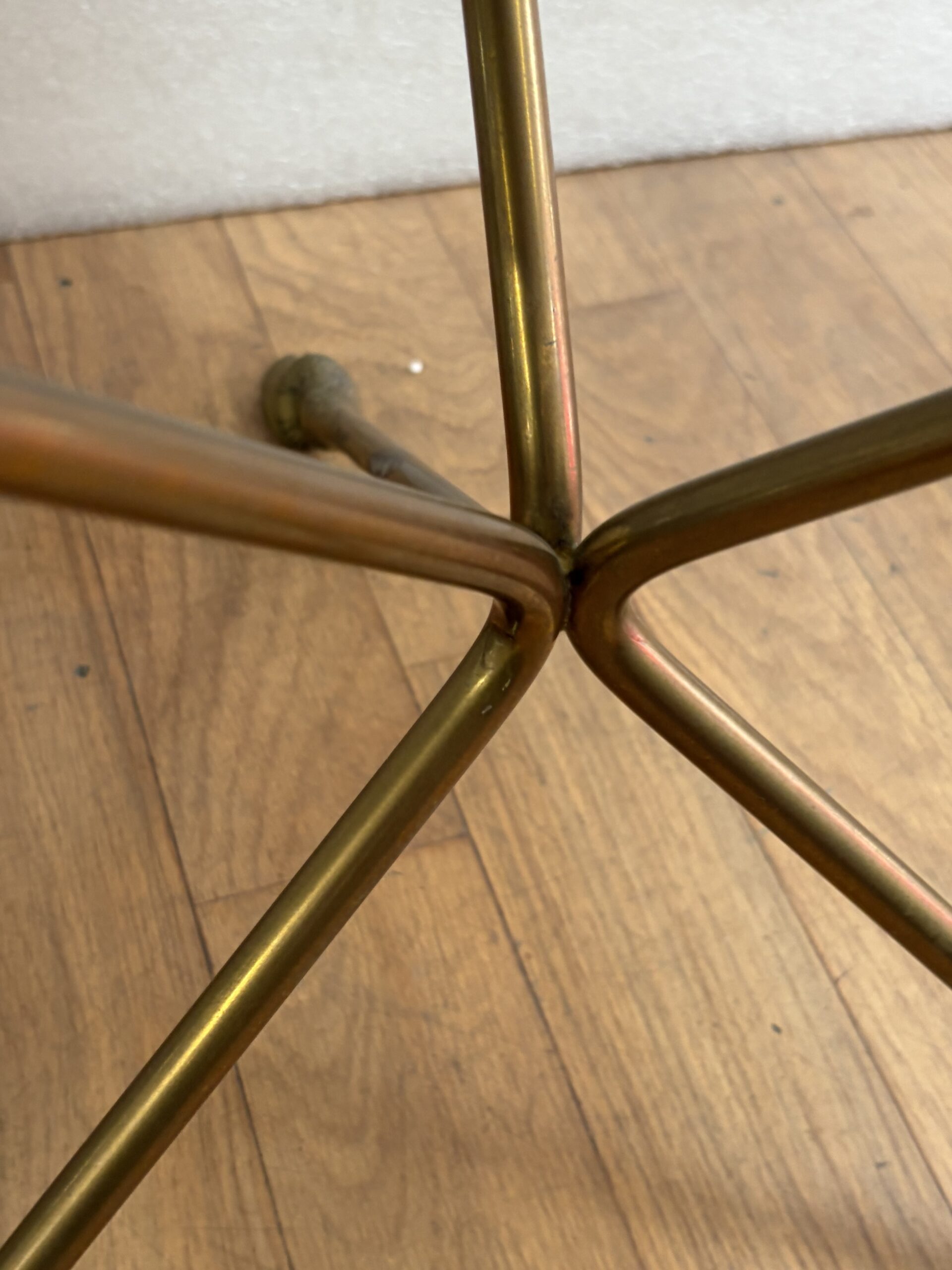 1950s–1970s Maison Jansen Bronze Tripod Side Table - Image 6