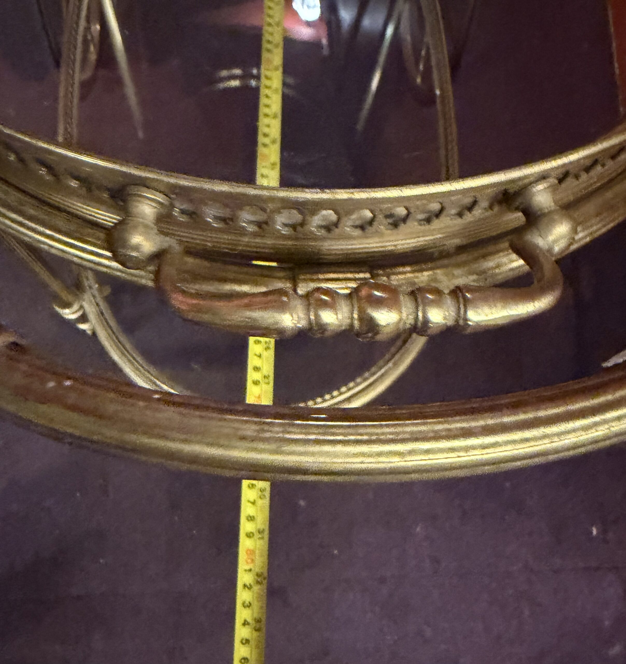 1970′ Bar Roulant en Bronze et Laiton Doré Maison Baguès Plateaux Ovales – Image 7